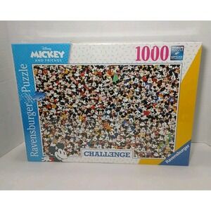 New Ravensburger Disney Mickey Mouse Challenge 1000 Piece Jigsaw Puzzle Sealed